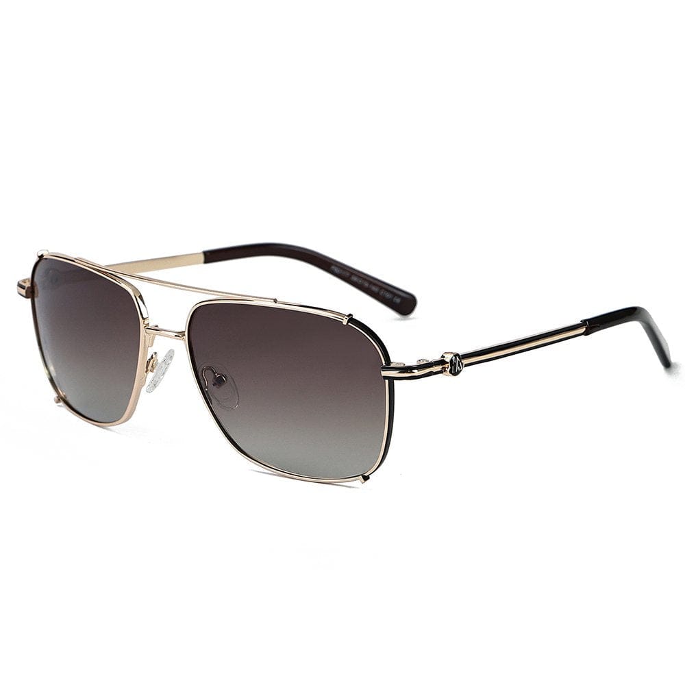 2177 ASH CREST HD Polarized Sunglasses for Men - UV400 Protection, Stainless Steel Frame - THE MEN THING