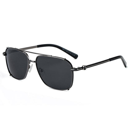 2177 ASH CREST HD Polarized Sunglasses for Men - UV400 Protection, Stainless Steel Frame - THE MEN THING
