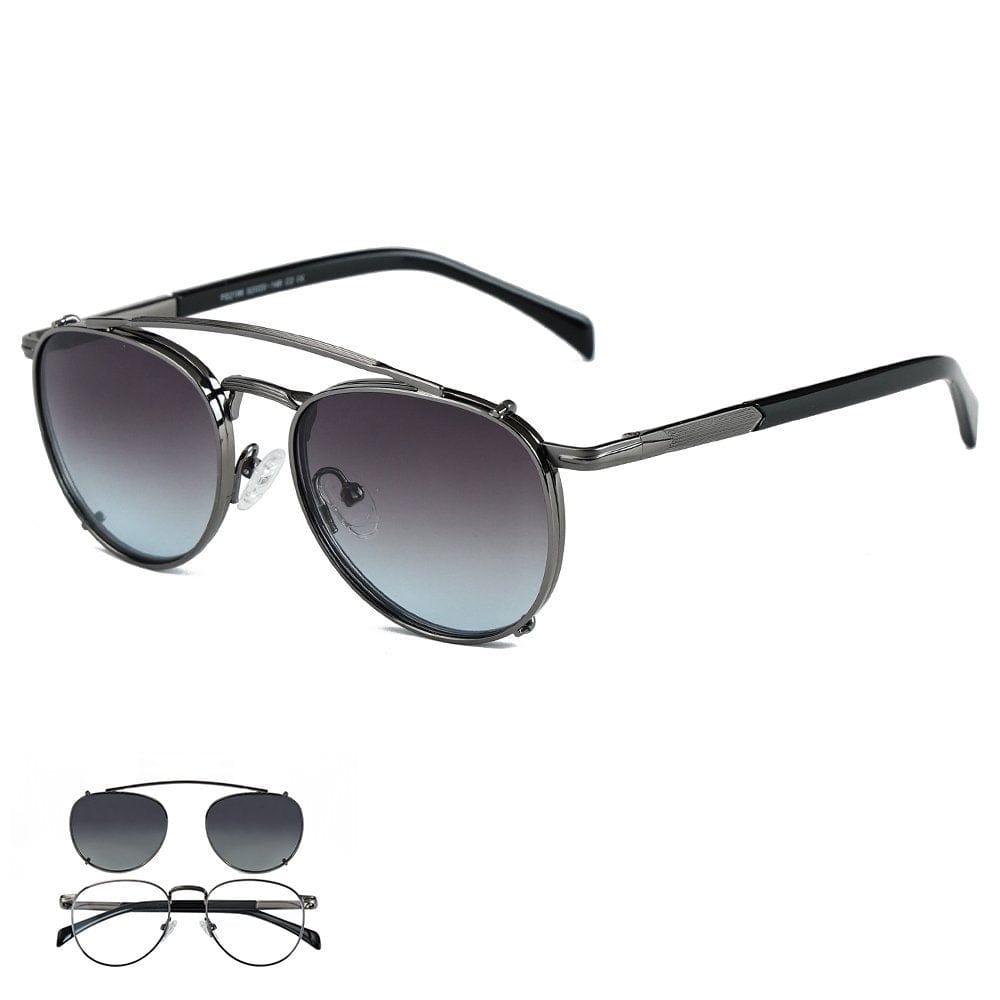 2196 REGENT SHADOW HD Polarized Sunglasses for Men - UV400 Protection, Stainless Steel Frame - THE MEN THING