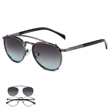 2196 REGENT SHADOW HD Polarized Sunglasses for Men - UV400 Protection, Stainless Steel Frame - THE MEN THING