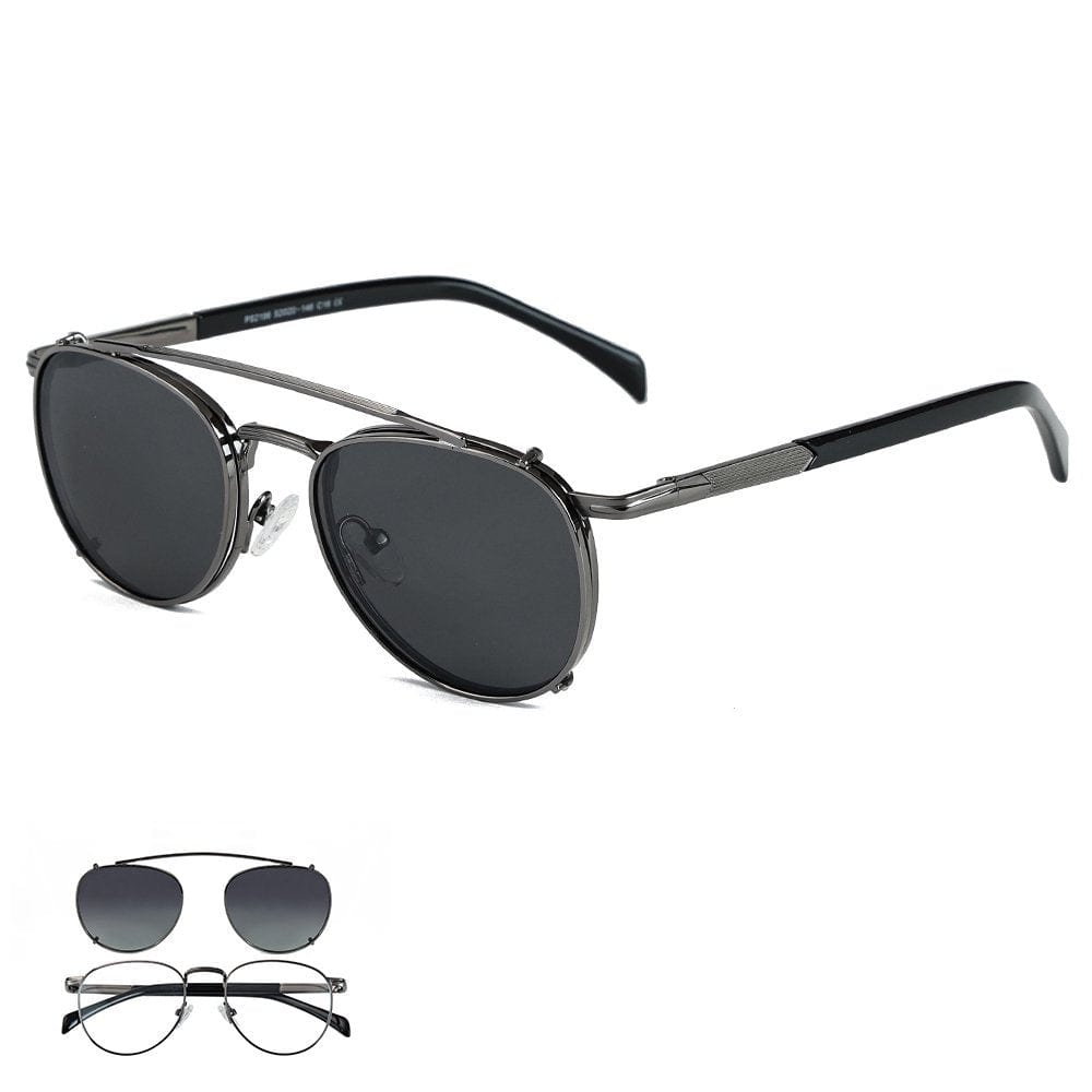 2196 REGENT SHADOW HD Polarized Sunglasses for Men - UV400 Protection, Stainless Steel Frame - THE MEN THING