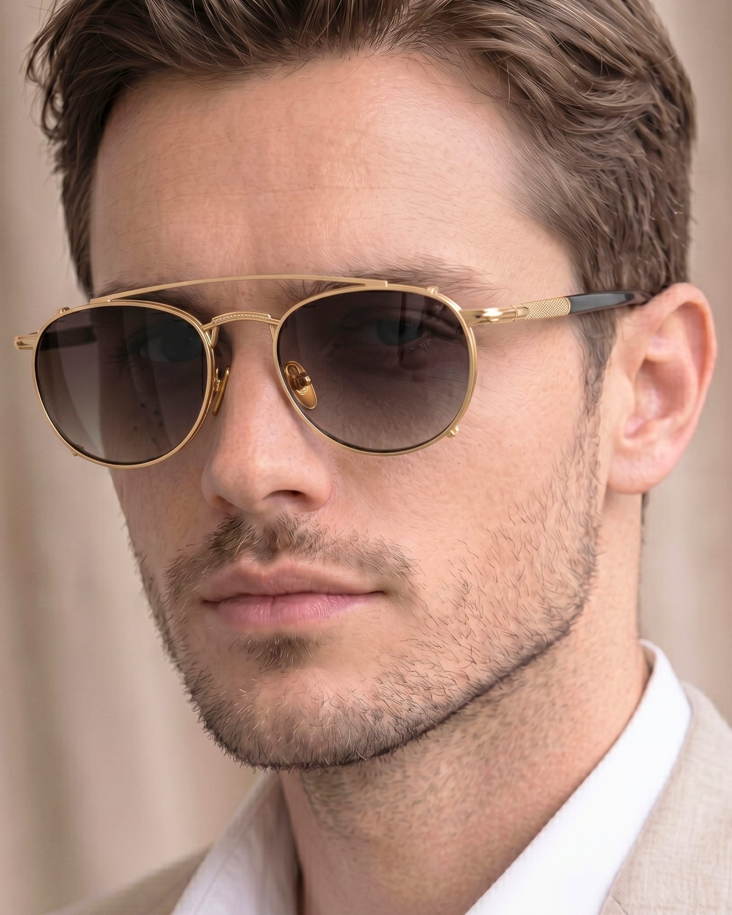 2196 REGENT SHADOW HD Polarized Sunglasses for Men - UV400 Protection, Stainless Steel Frame - THE MEN THING