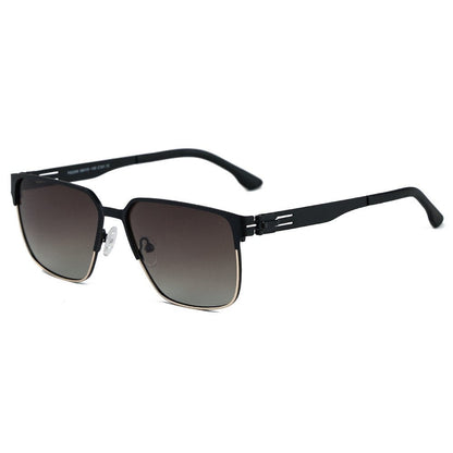 2200 OPTIX CORE HD Polarized Sunglasses for Men - UV400 Protection, Stainless Steel Frame - THE MEN THING