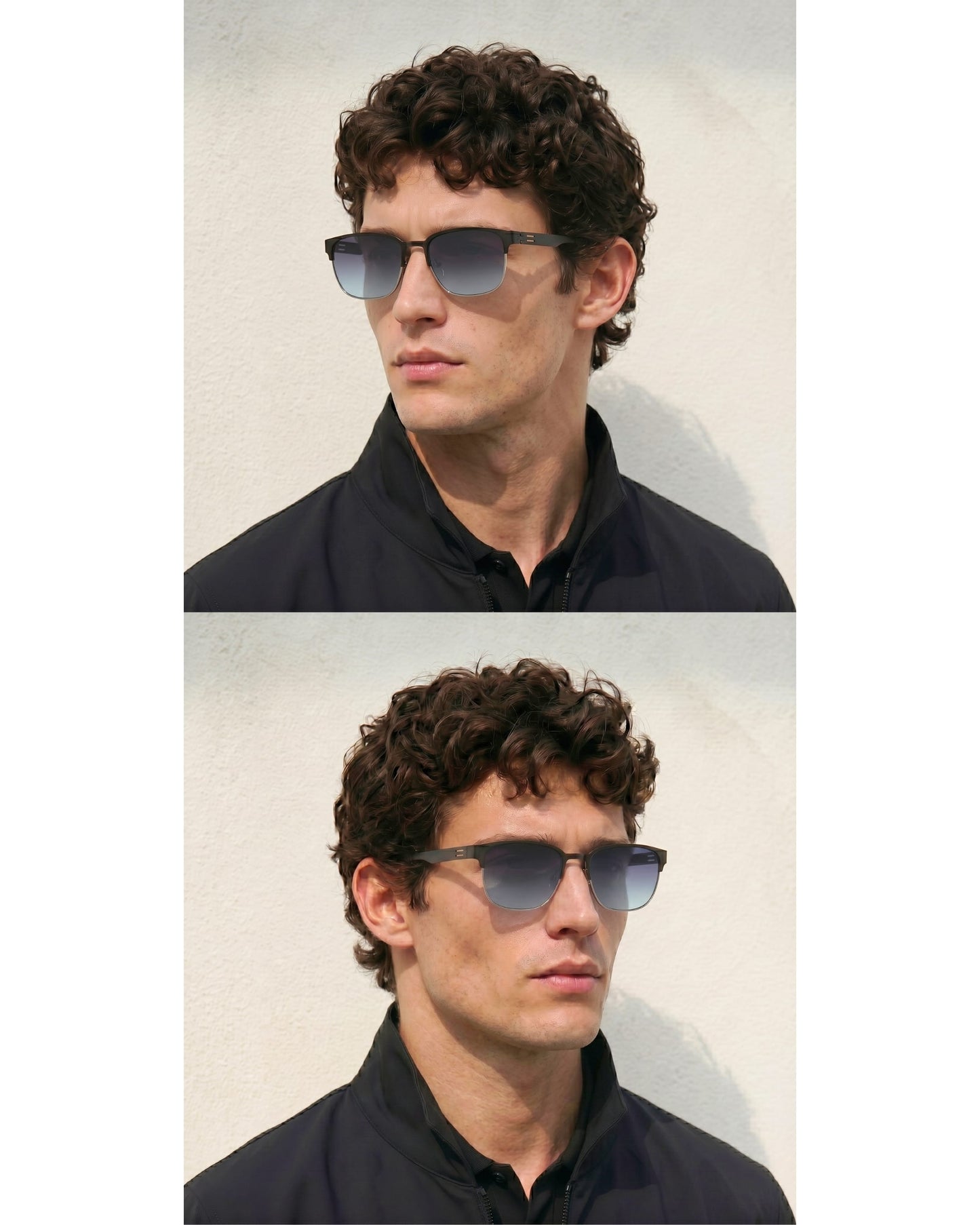 2200 OPTIX CORE HD Polarized Sunglasses for Men - UV400 Protection, Stainless Steel Frame - THE MEN THING