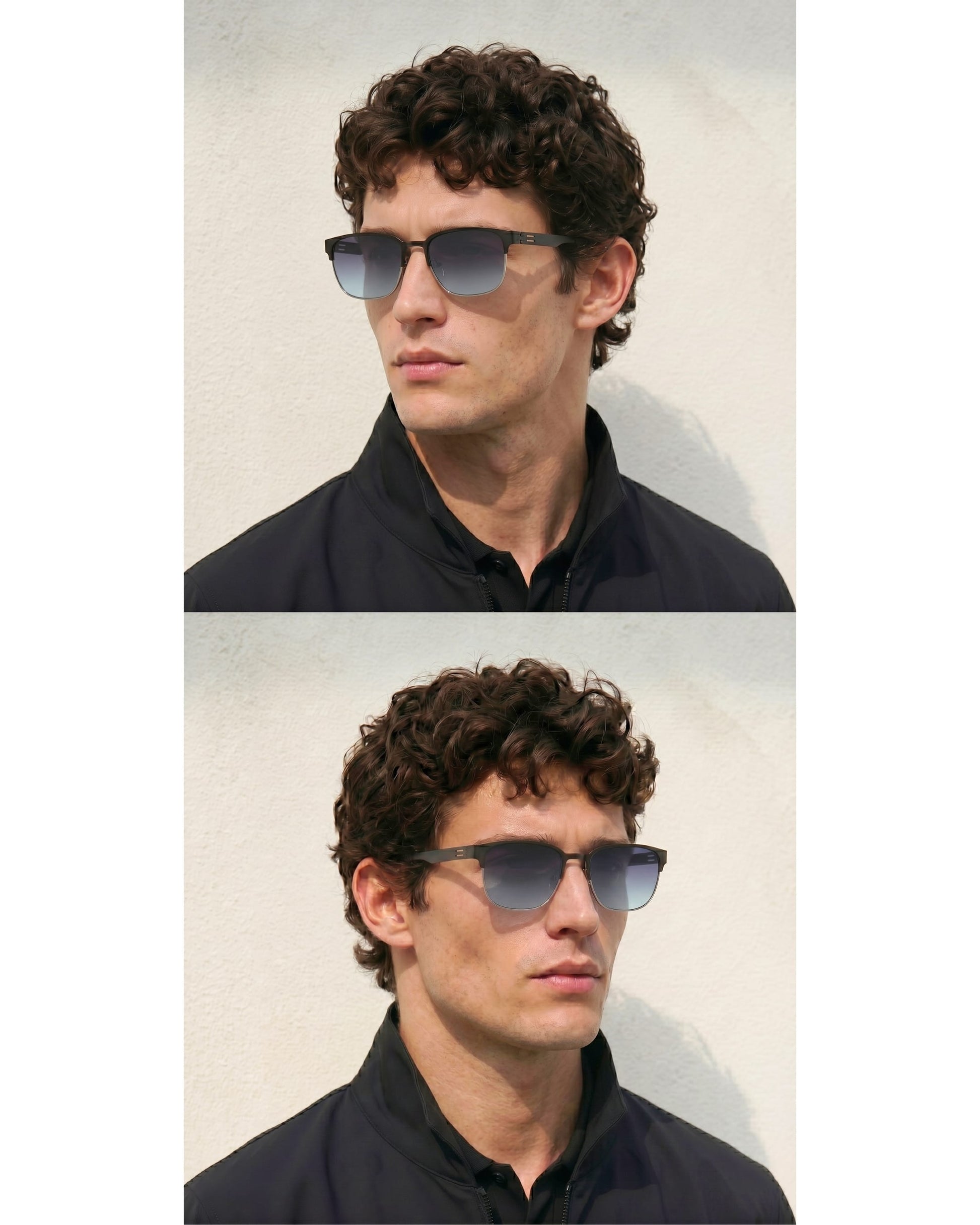2200 OPTIX CORE HD Polarized Sunglasses for Men - UV400 Protection, Stainless Steel Frame - THE MEN THING