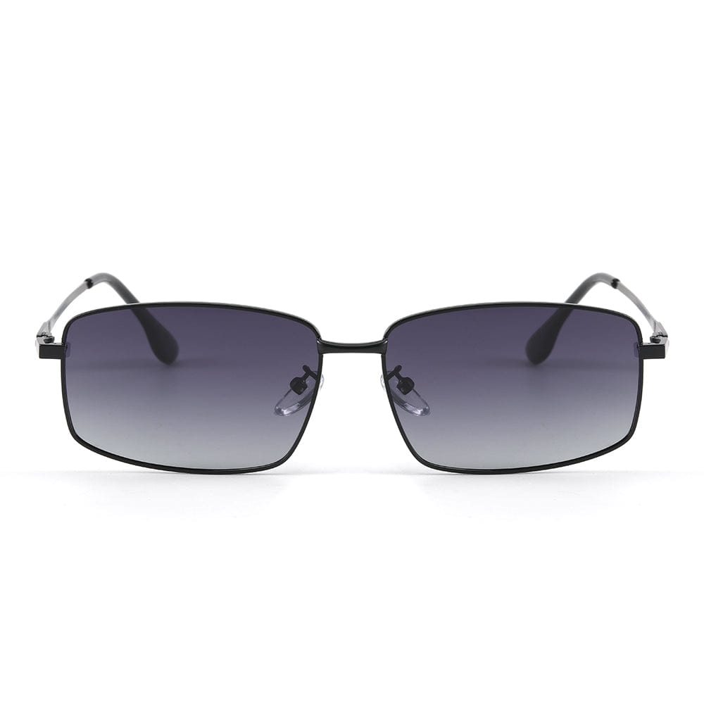 3295 - OBLIVION EDGE- HD Polarised Sunglasses for Men - UV400 Protection, Stainless Steel Frame - Gradient Grey - THE MEN THING