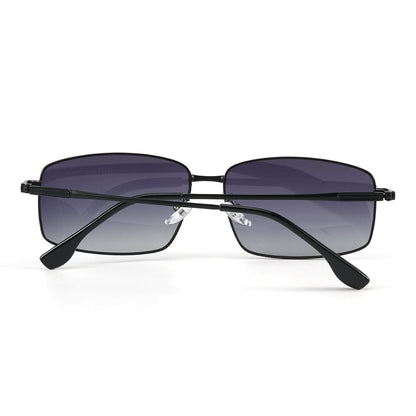 3295 - OBLIVION EDGE- HD Polarised Sunglasses for Men - UV400 Protection, Stainless Steel Frame - Gradient Grey - THE MEN THING