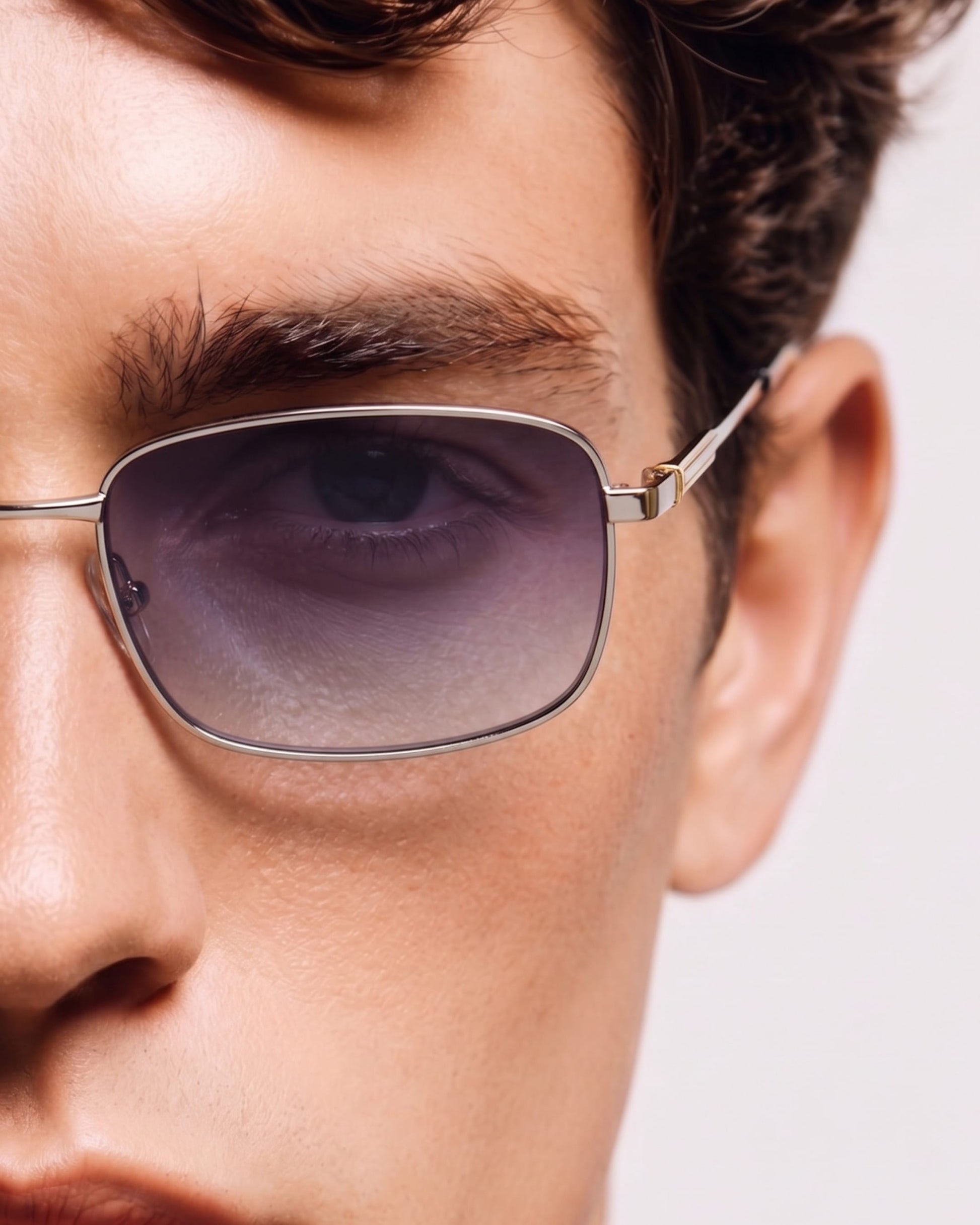 3295 - OBLIVION EDGE- HD Polarised Sunglasses for Men - UV400 Protection, Stainless Steel Frame - Gradient Smoke - THE MEN THING