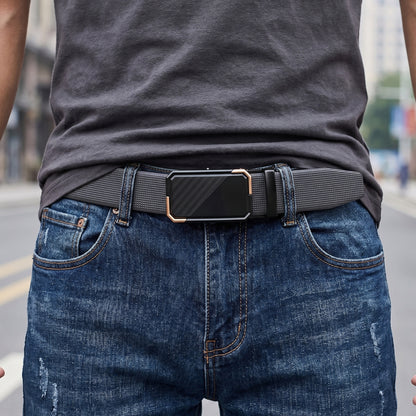 Mens Genuine Leather Belt | 2 in 1 Reversible (Black & Brown) (1 Pc.) - NEXVIOR
