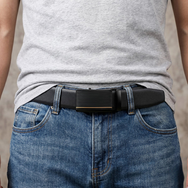 Mens Genuine Leather Belt | 2 in 1 Reversible (Black & Brown) (1 Pc.) - SIGNORA