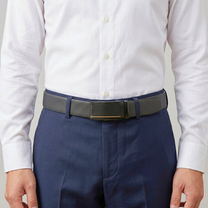 Mens Genuine Leather Belt | 2 in 1 Reversible (Black & Brown) (1 Pc.) - NEXVIOR