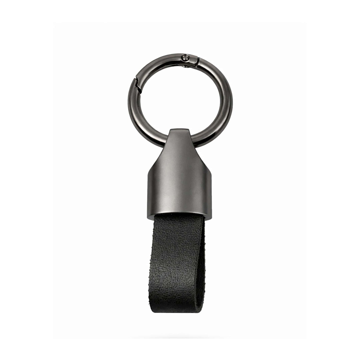AEROLOOP - BLACK & GUNMETAL GREY - Stainless Steel Keychain for Men & Boy - THE MEN THING