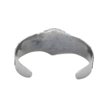 AESIR BAND - Pure Stainless Steel Open Bangle Bracelet (Adjustable) for Men & Boys - THE MEN THING