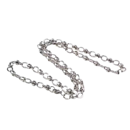 ALPHA LINK - 4.5mm Chain Pure Stainless Steel 23inch for Men & Boys - THE MEN THING