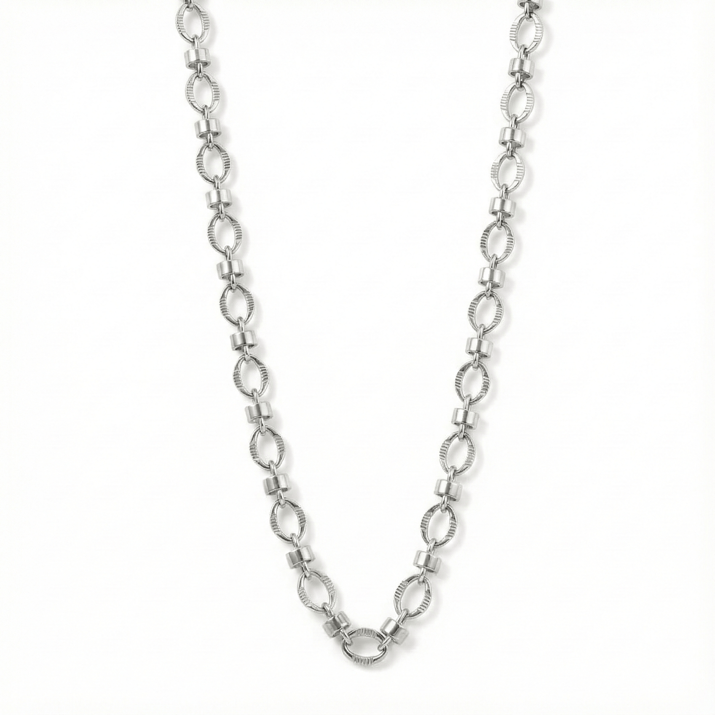 ALPHA LINK - 4.5mm Chain Pure Stainless Steel 23inch for Men & Boys - THE MEN THING
