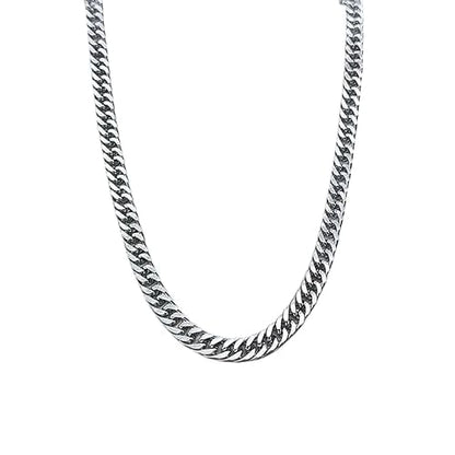 APEX CURB - 4mm Pure Stainless Steel Chain, 24inch for Men & Boys - THE MEN THING
