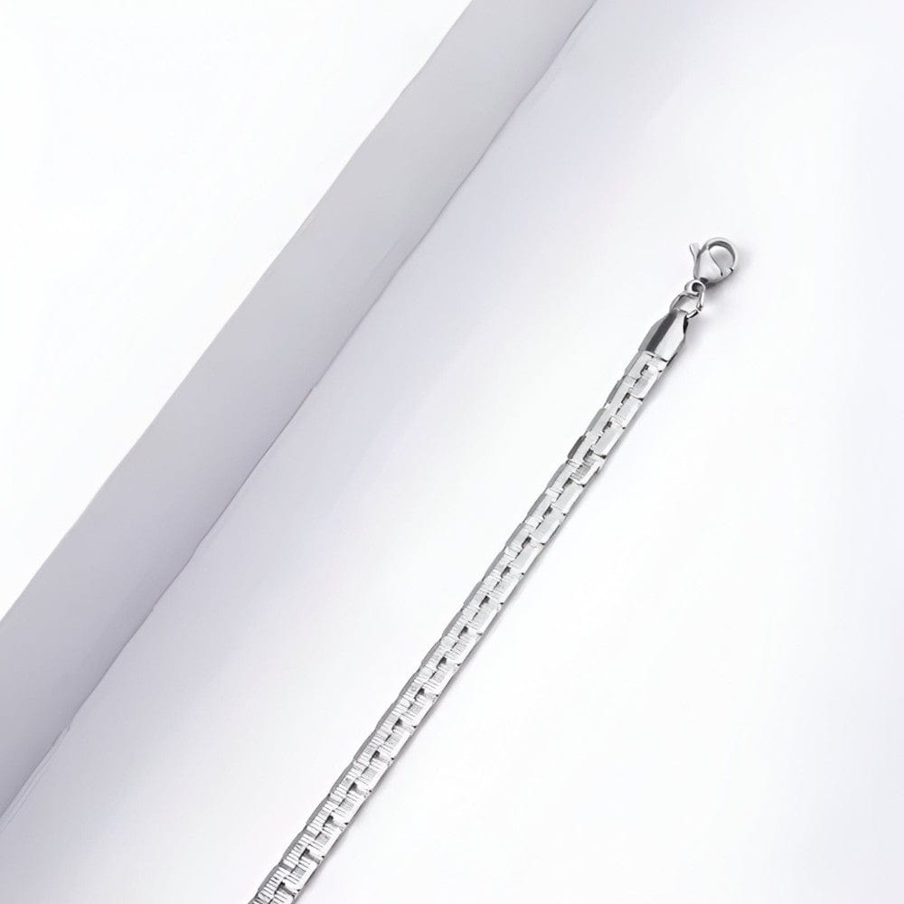 ARGENTO - 5mm Chain Pure Stainless Steel 21inch for Men & Boys - THE MEN THING