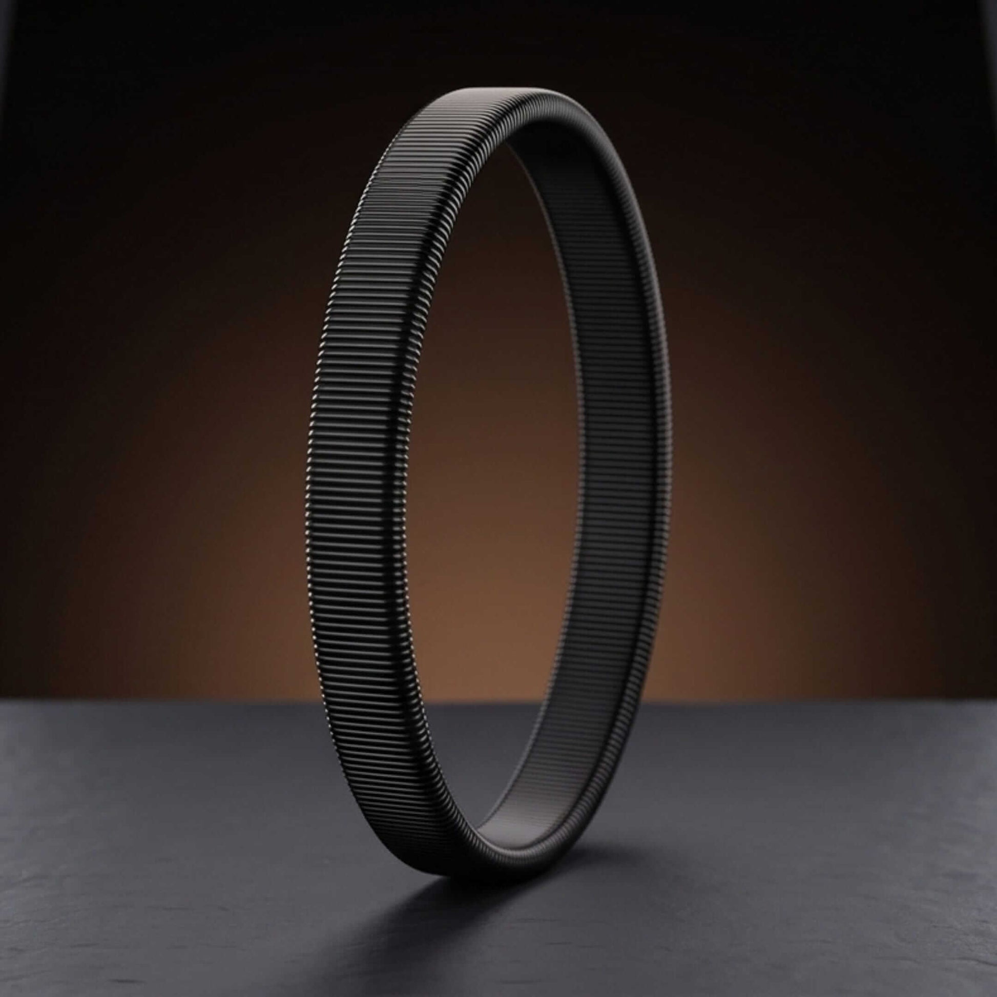 AUREX FLEX - BLACK - 11mm Stainless Steel Adjustable Bracelet for Men & Boys — Steel Bracelets for Men | THE MEN THING