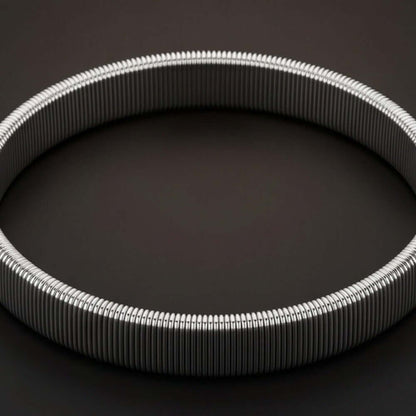 AUREX FLEX - STEEL - 11mm Stainless Steel Adjustable Bracelet for Men & Boys — Steel Bracelets for Men | THE MEN THING