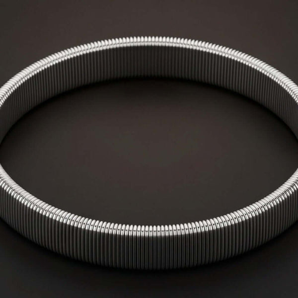 AUREX FLEX - STEEL - 11mm Stainless Steel Adjustable  Bracelet for Men & Boys