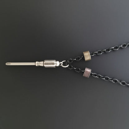 BITBOLT CORE - Pure Titanium Steel Pendant with 23inch Chain for Men & Boys - THE MEN THING