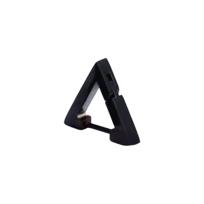 BLACK ATLAS - Pure Titanium Steel Hoop Earrings for Men & Boys (2pcs) - THE MEN THING