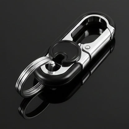 BLAZE CLIP BLACK - Stainless Steel Keychain for Men & Boy - THE MEN THING