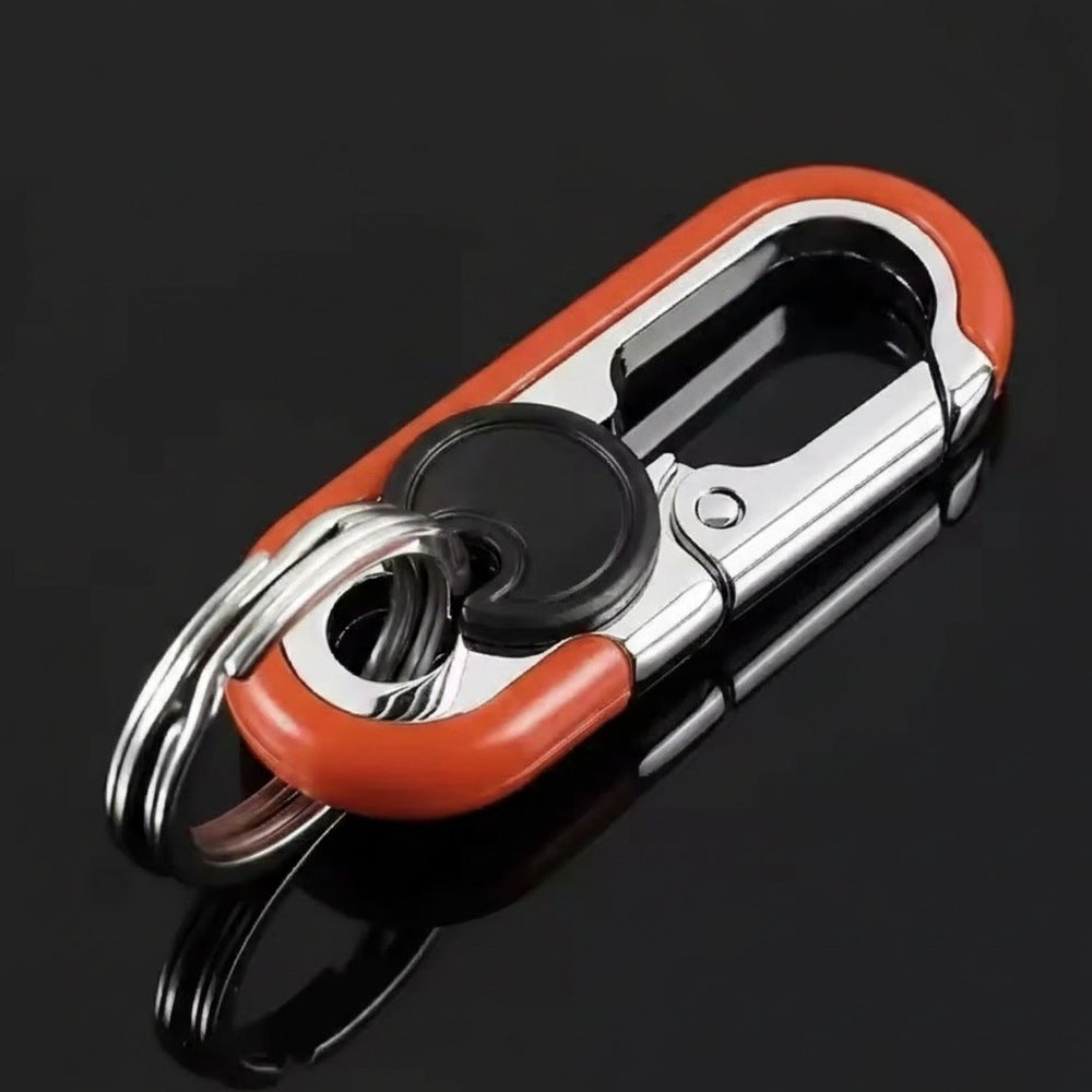 BLAZE CLIP ORANGE - Stainless Steel Keychain for Men & Boy - THE MEN THING