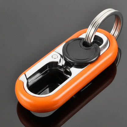 BLAZE CLIP ORANGE - Stainless Steel Keychain for Men & Boy - THE MEN THING