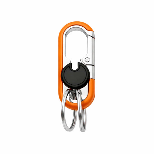 BLAZE CLIP ORANGE - Stainless Steel Keychain for Men & Boy - THE MEN THING