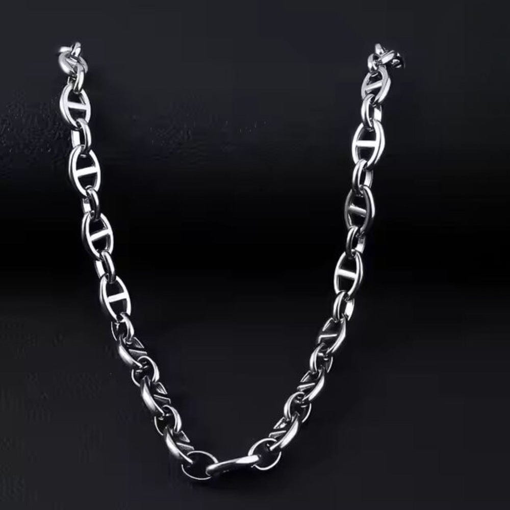 CAELION - 8mm Chain Pure Stainless Steel 23inch for Men & Boys - THE MEN THING