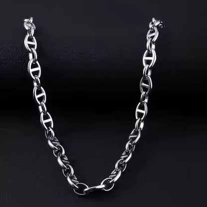 CAELION - 8mm Chain Pure Stainless Steel 23inch for Men & Boys - THE MEN THING
