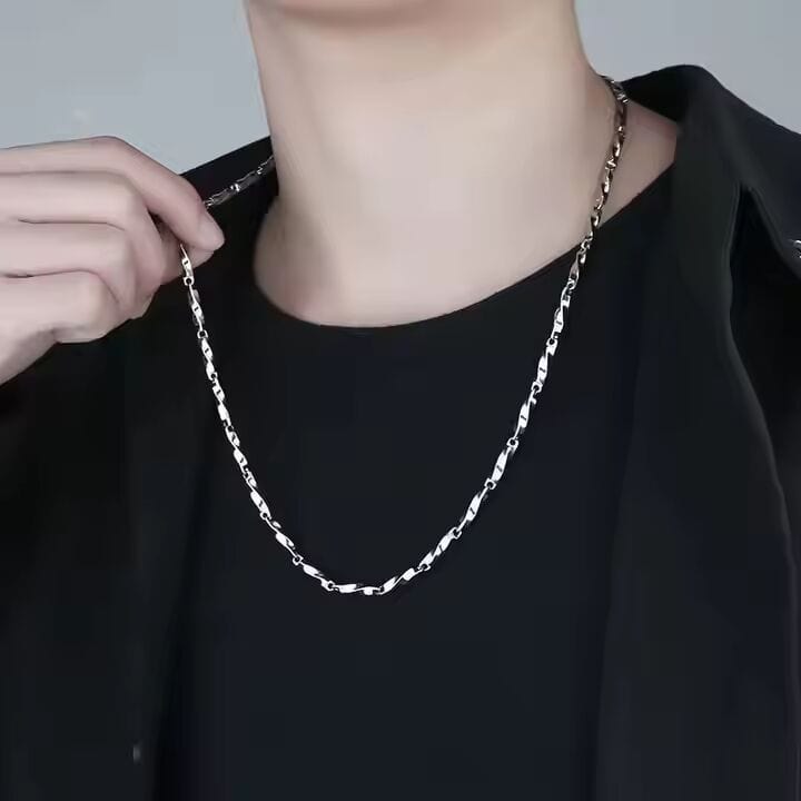 CELESTIAL LINKS - 4mm Chain Pure Stainless Steel 23inch for Men & Boys - THE MEN THING
