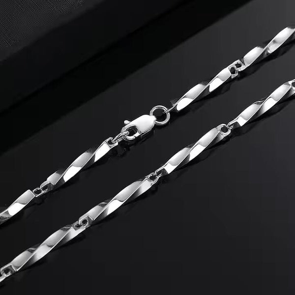 CELESTIAL LINKS - 4mm Chain Pure Stainless Steel 23inch for Men & Boys