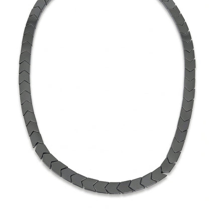 CHEVRON LINK - 9mm Pure Stainless Steel 17 to 19 inch Adjustable Chain for Men & Boys - THE MEN THING
