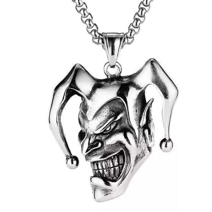 CIRCUS - Alloy Pendant with Pure Stainless Steel 24inch Chain for Men, European trending Style - Round Box Chain for Men & Boy — SS Pendant/ Necklace for Men | THE MEN THING