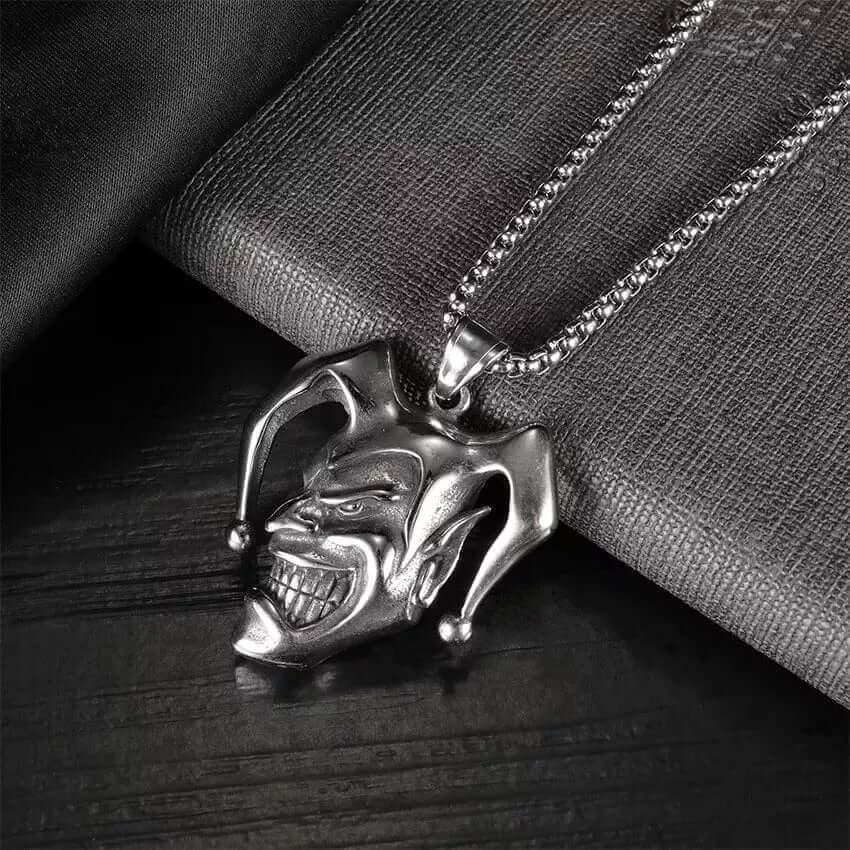 CIRCUS - Alloy Pendant with Pure Stainless Steel 24inch Chain for Men, European trending Style - Round Box Chain for Men & Boy — SS Pendant/ Necklace for Men | THE MEN THING