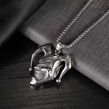 CIRCUS - Alloy Pendant with Pure Stainless Steel 24inch Chain for Men, European trending Style - Round Box Chain for Men & Boy — SS Pendant/ Necklace for Men | THE MEN THING