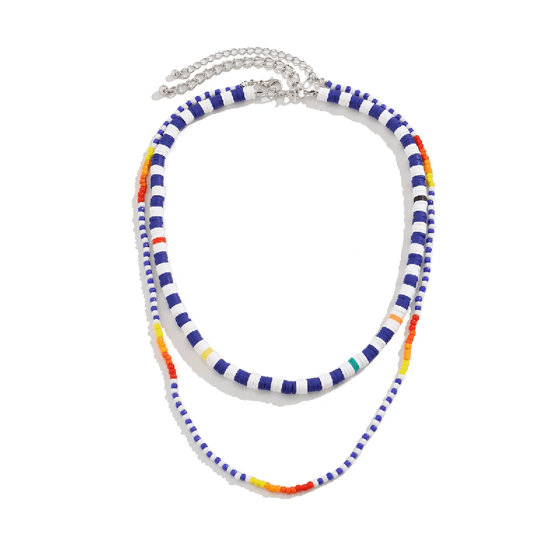 CLAVICLE STYLE BEADS - Multi-Layered Beads Necklace for Men & Boys (17 and 21 inch) - THE MEN THING