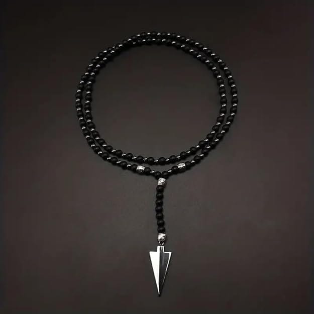 COMBO – Arrow Necklace & Money Magnet Chakra Bracelet for Men's - THE MEN THING