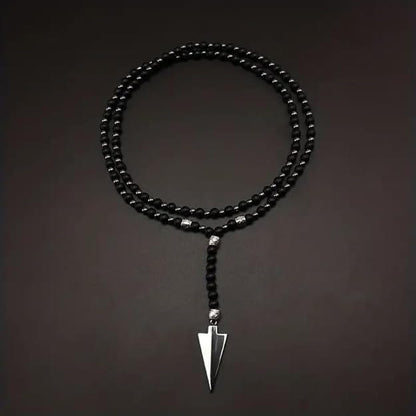 COMBO – Arrow Necklace & Money Magnet Chakra Bracelet for Men's - THE MEN THING