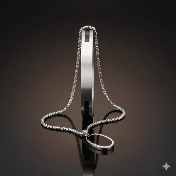 COMBO – Stoic Bracelet + Eclipse Pendant Necklace for Men's