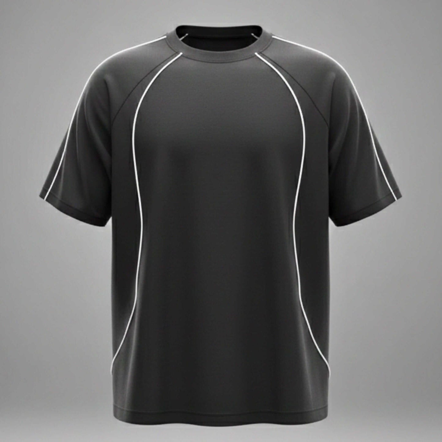 CONTOUR TRACE Oversized T-Shirt – Black — T-Shirt for Men | THE MEN THING
