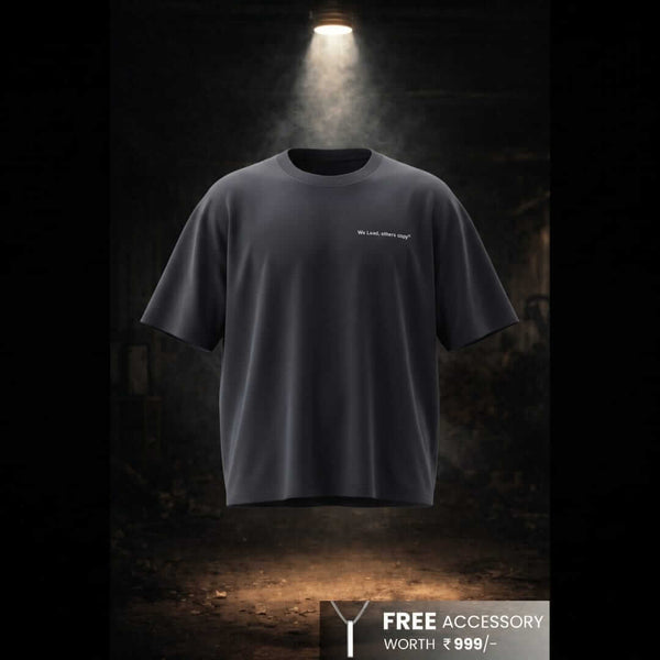COPYCAT KILLER Oversized T-Shirt - Black