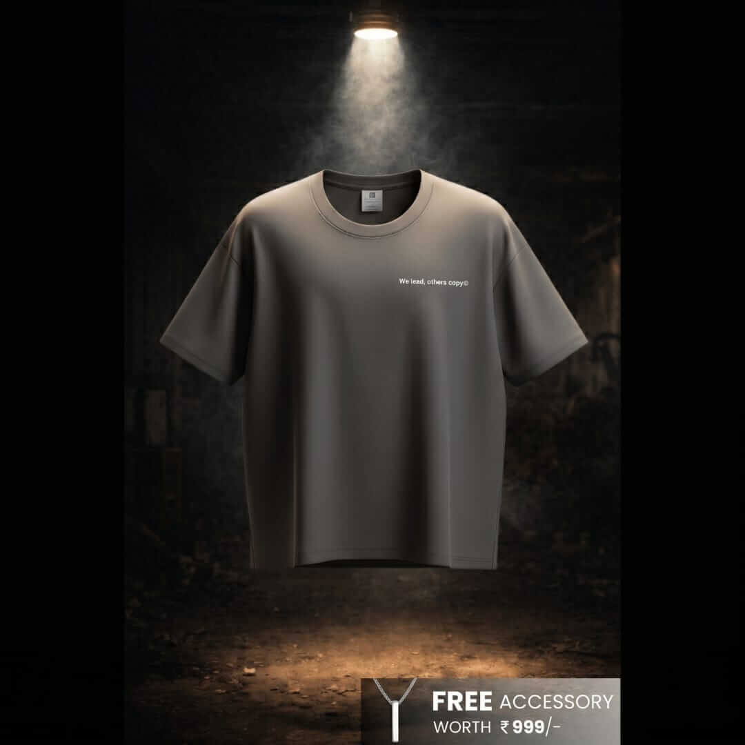 COPYCAT KILLER Oversized T-Shirt - Dark Gray — T-Shirt for Men | THE MEN THING