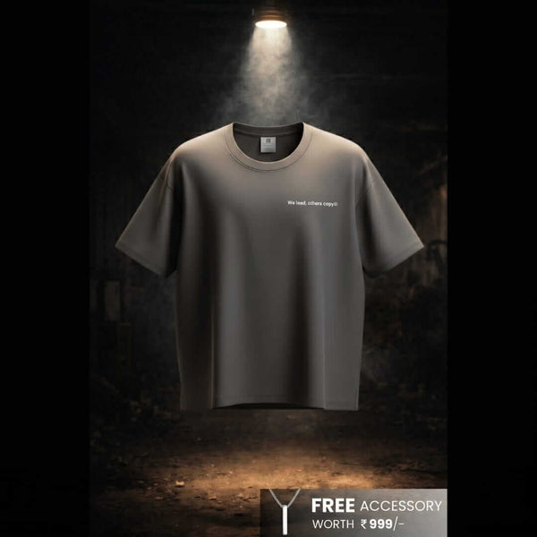 COPYCAT KILLER Oversized T-Shirt - Dark Gray
