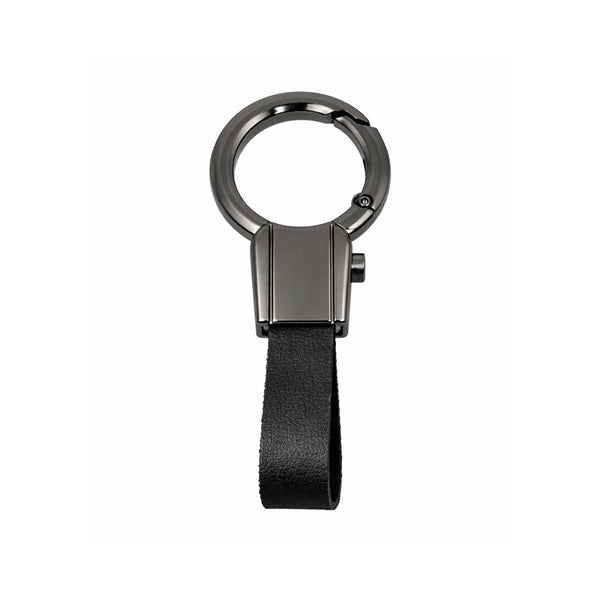 CORE LOOP - BLACK - Stainless Steel Keychain for Men & Boy