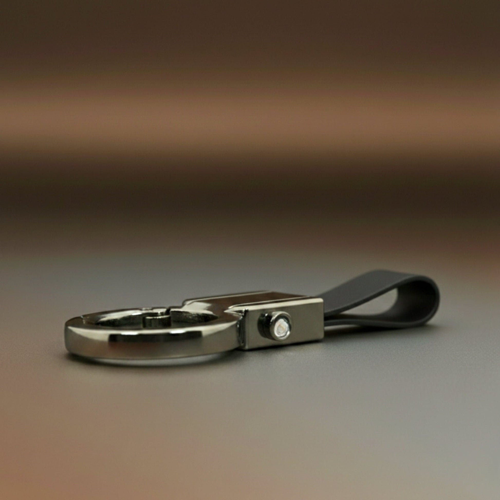 CORE LOOP - BLACK - Stainless Steel Keychain for Men & Boy - THE MEN THING