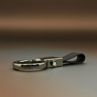 CORE LOOP - BLACK - Stainless Steel Keychain for Men & Boy - THE MEN THING