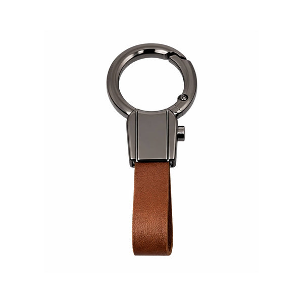 CORE LOOP - BROWN - Stainless Steel Keychain for Men & Boy